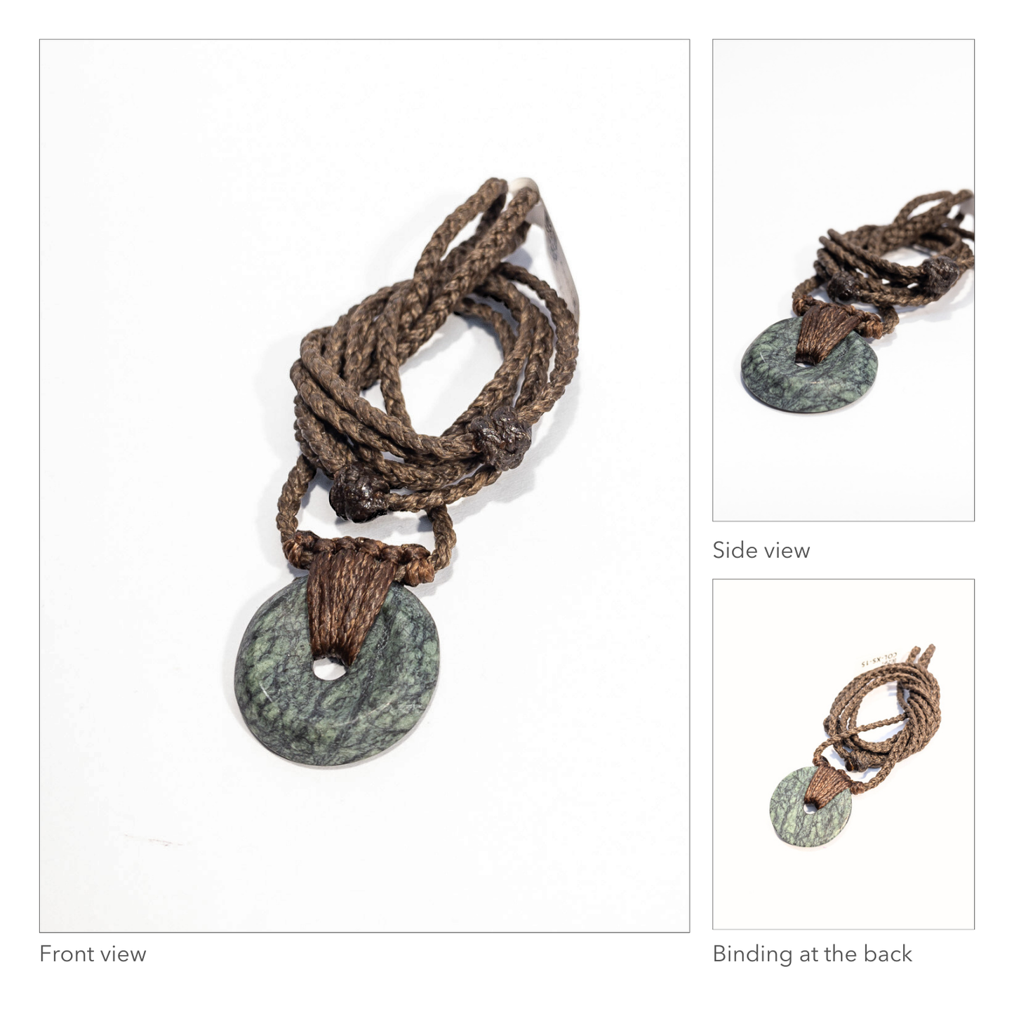 New Zealand Pounamu Circle of Life Pendant (Extra Small Size)