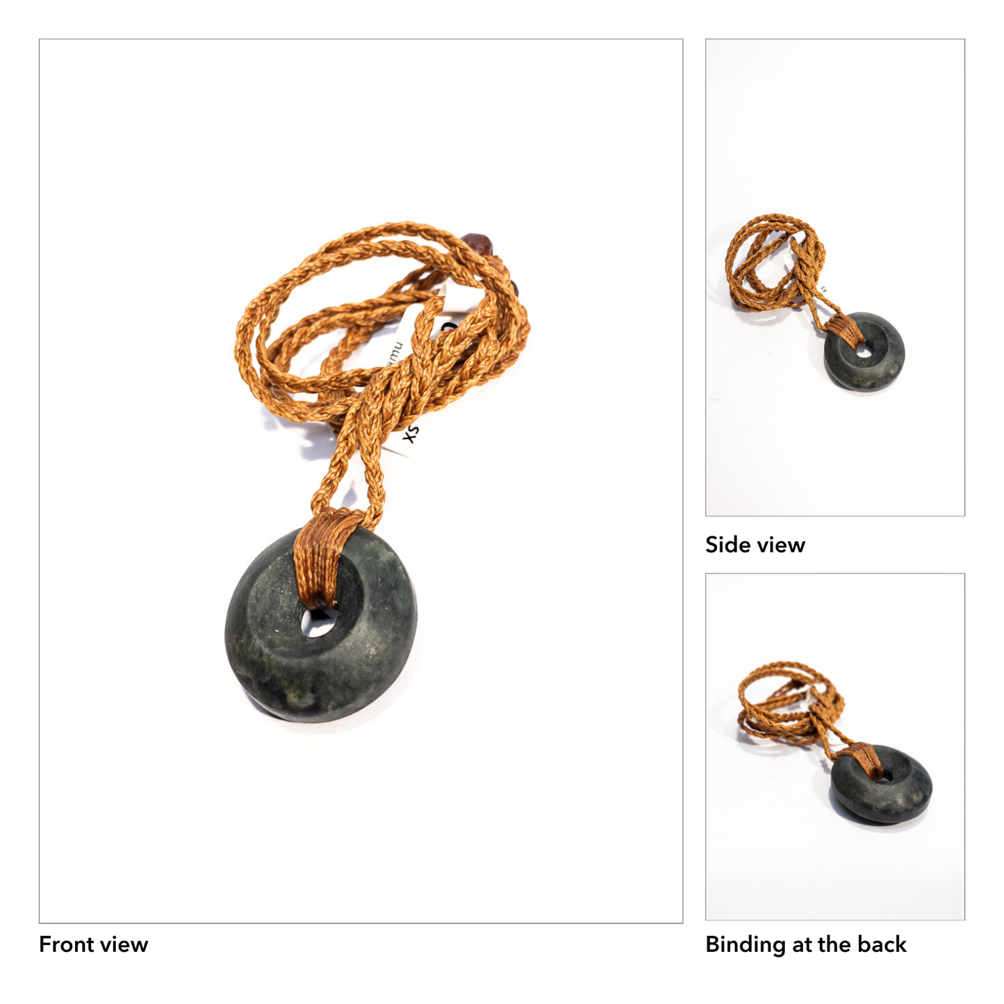 New Zealand Pounamu Circle of Life Pendant (Extra Small Size)
