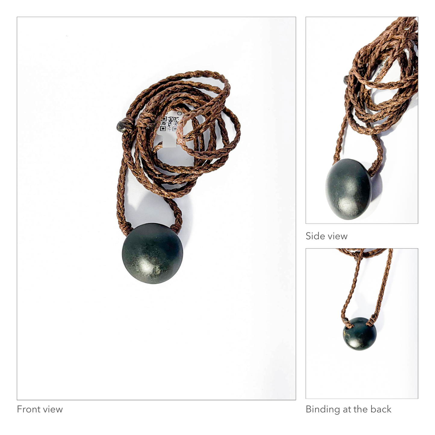 New Zealand Pounamu Marama Moon Pendant