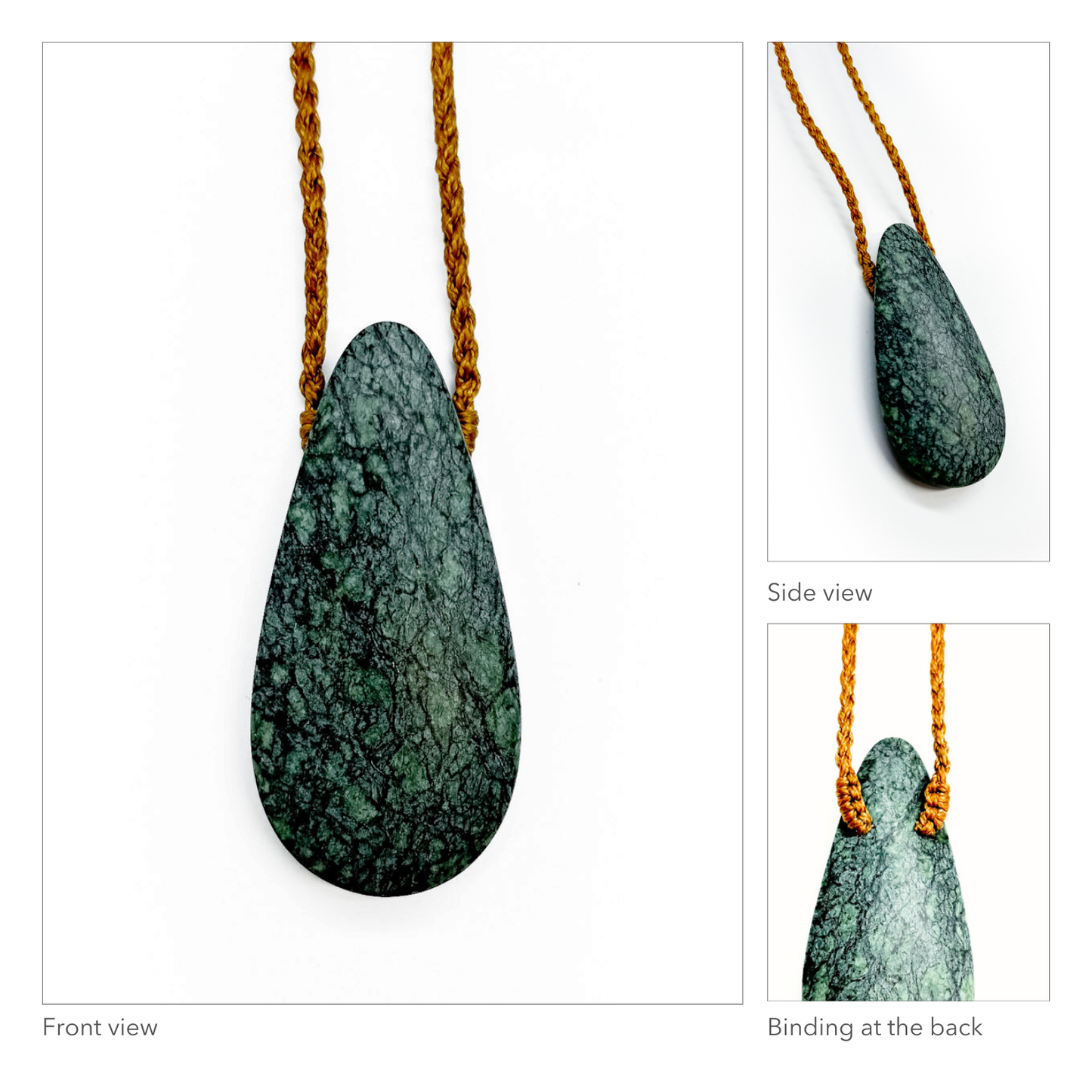 Roimata New Zealand Pounamu Pendant