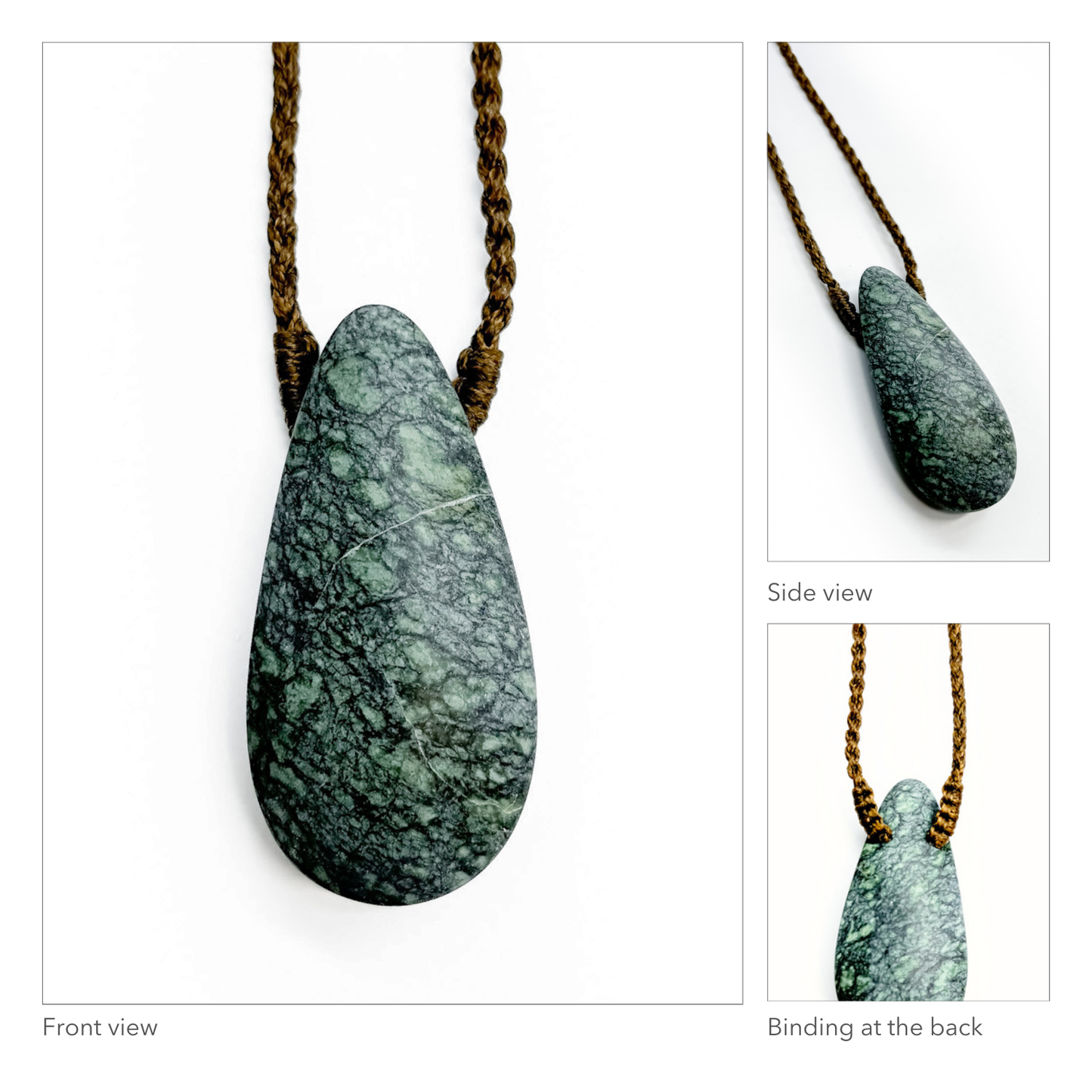 Roimata New Zealand Pounamu Pendant