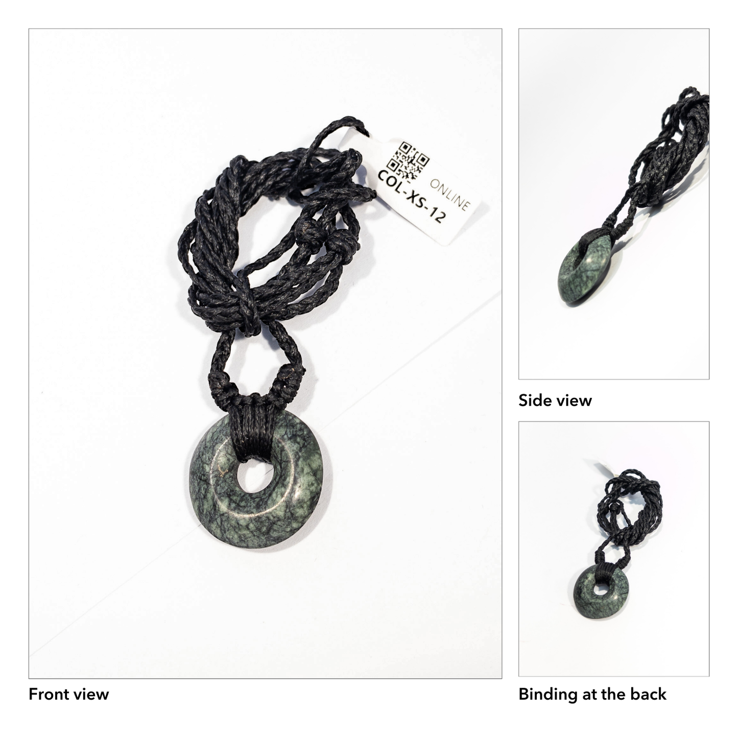 New Zealand Pounamu Circle of Life Pendant (Extra Small Size)