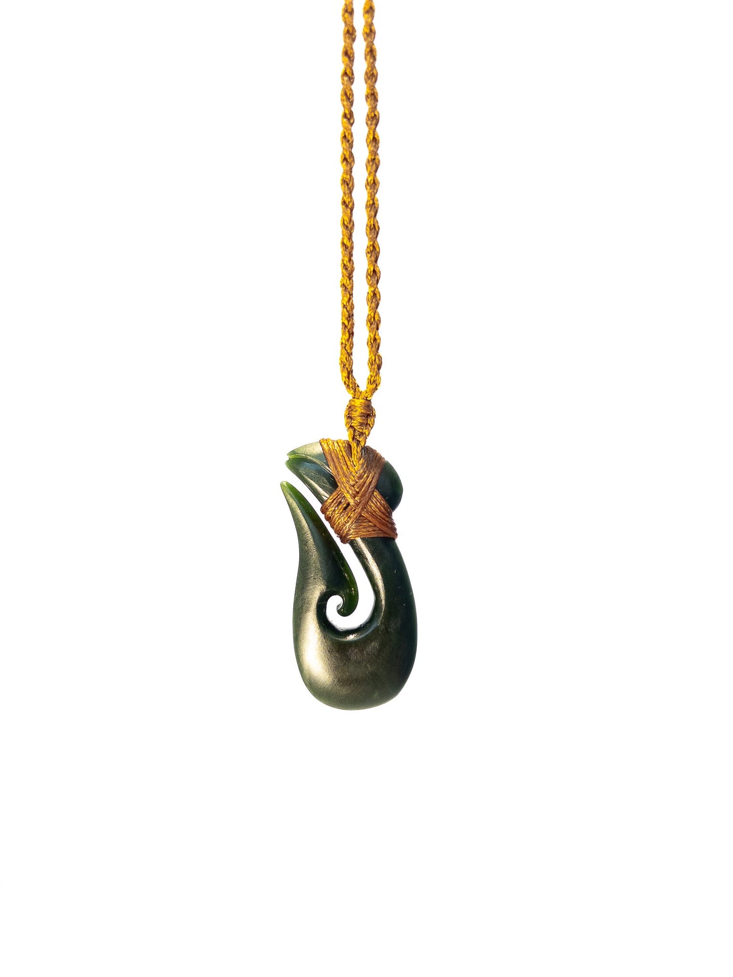 New Zealand Pounamu Hei Matau Fishhook (Small)