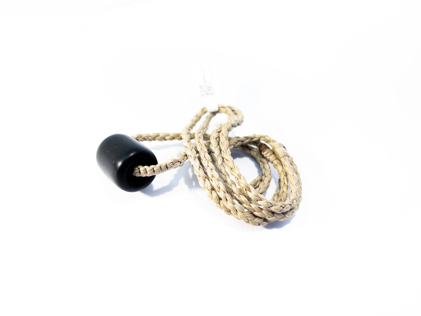 New Zealand Pounamu Greenstone Single Bead Necklace