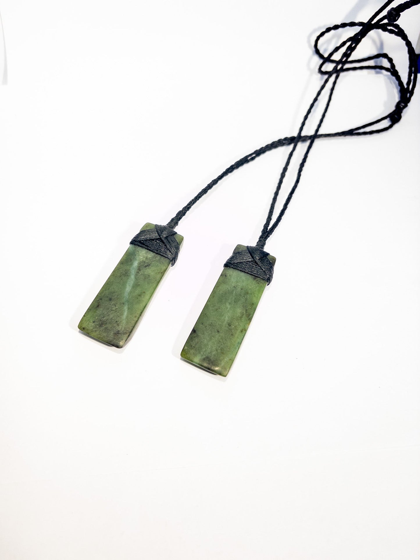 Large New Zealand Pounamu Hei Toki Twin Set