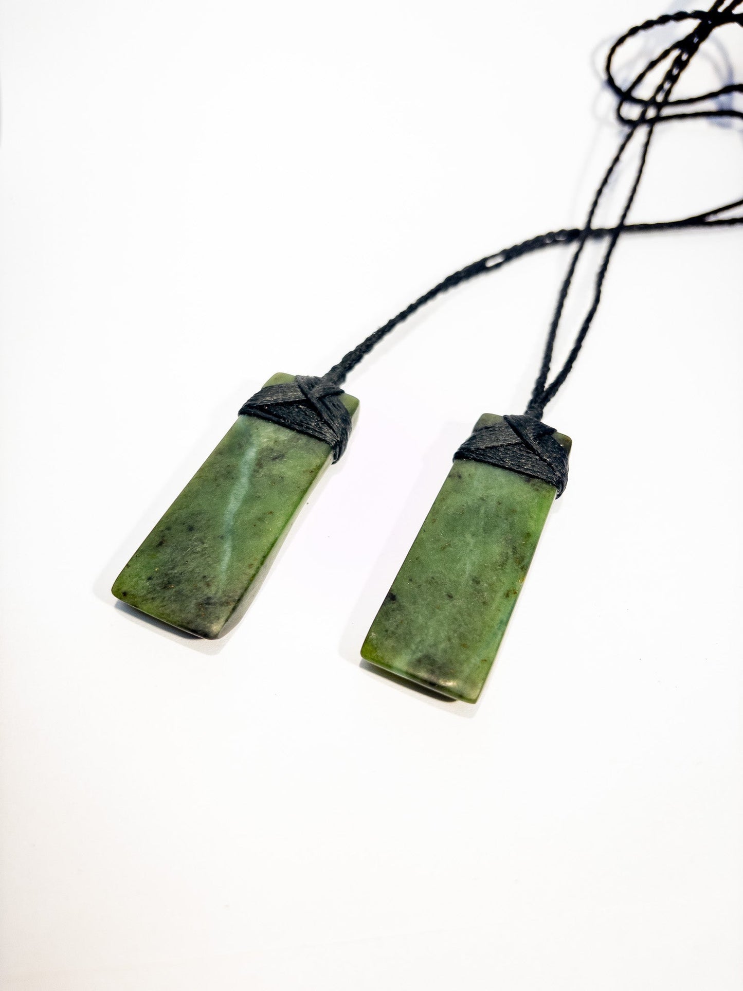 Large New Zealand Pounamu Hei Toki Twin Set