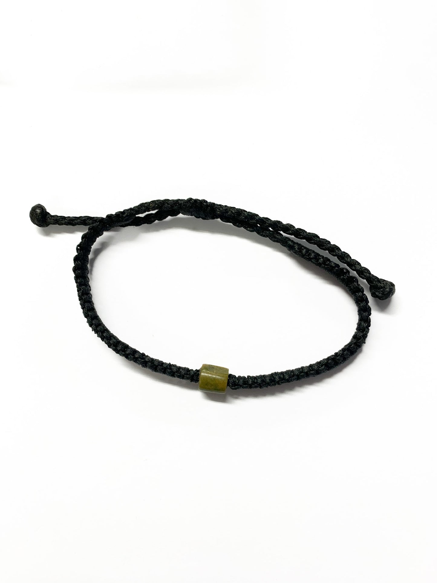 Adjustable Woven Pounamu Bracelet New Zealand Greenstone