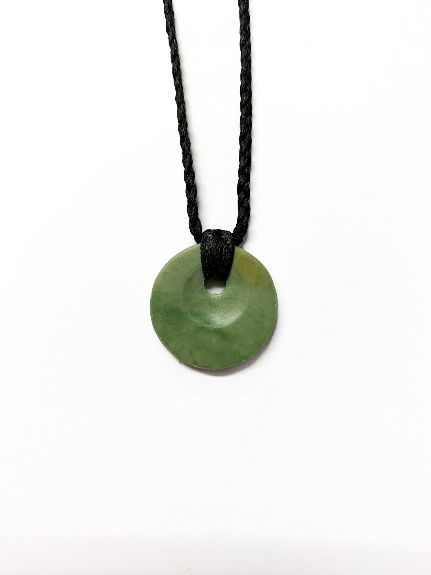 Mini Raukaraka Porowhita Pendant New Zealand Greenstone