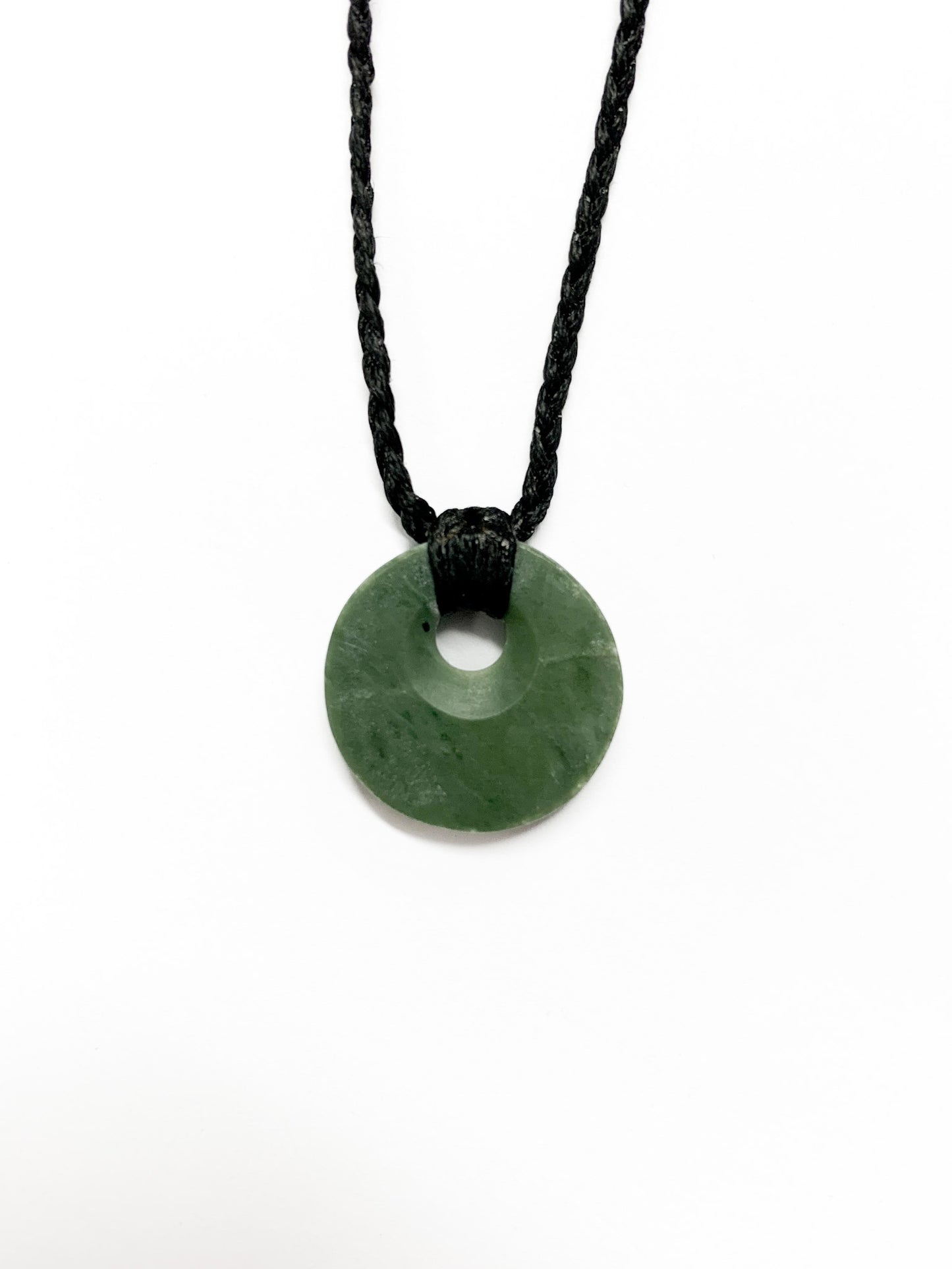 Mini Raukaraka Porowhita Pendant New Zealand Greenstone