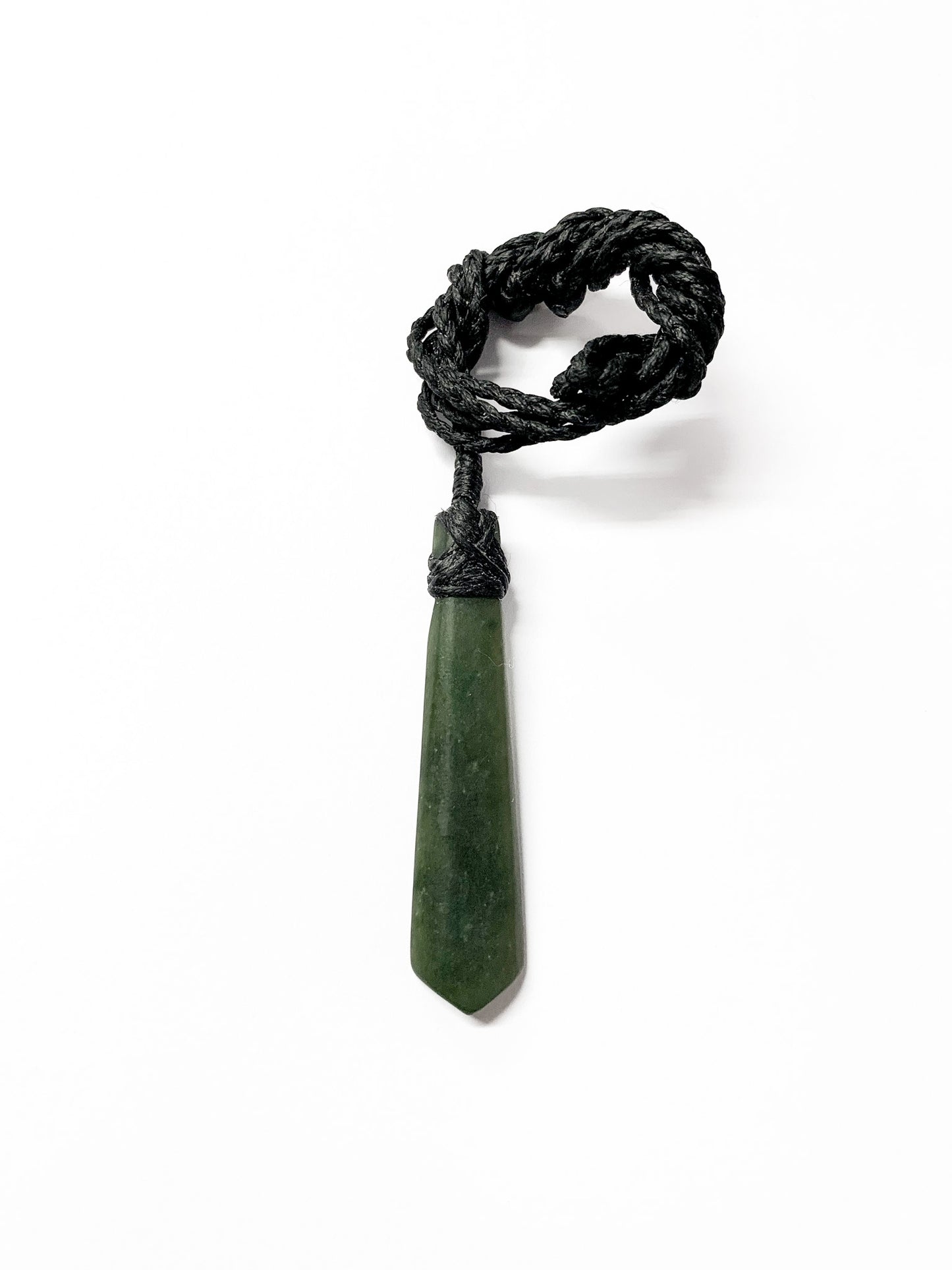 Small Hei Toki Tie Pounamu Pendant New Zealand Greenstone