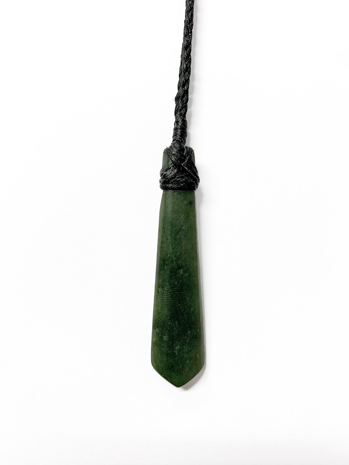 Small Hei Toki Tie Pounamu Pendant New Zealand Greenstone