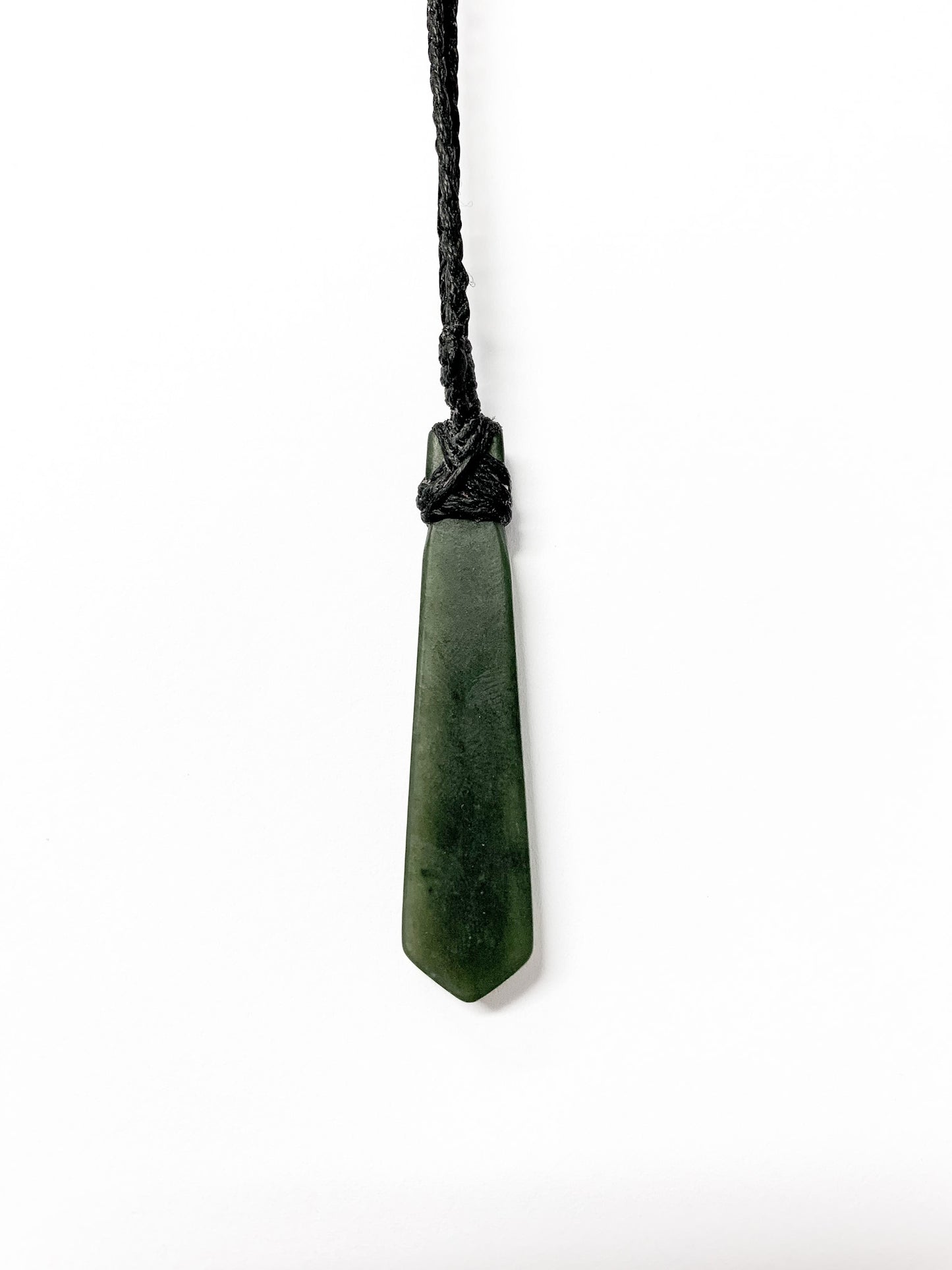 Small Hei Toki Tie Pounamu Pendant New Zealand Greenstone
