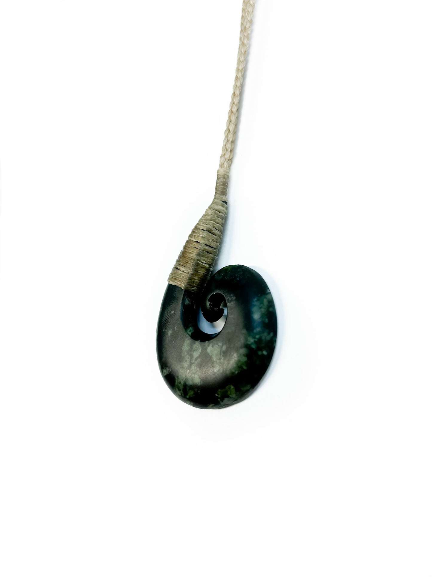 Hei Matau Small Large Takaka Pounamu Pendant
