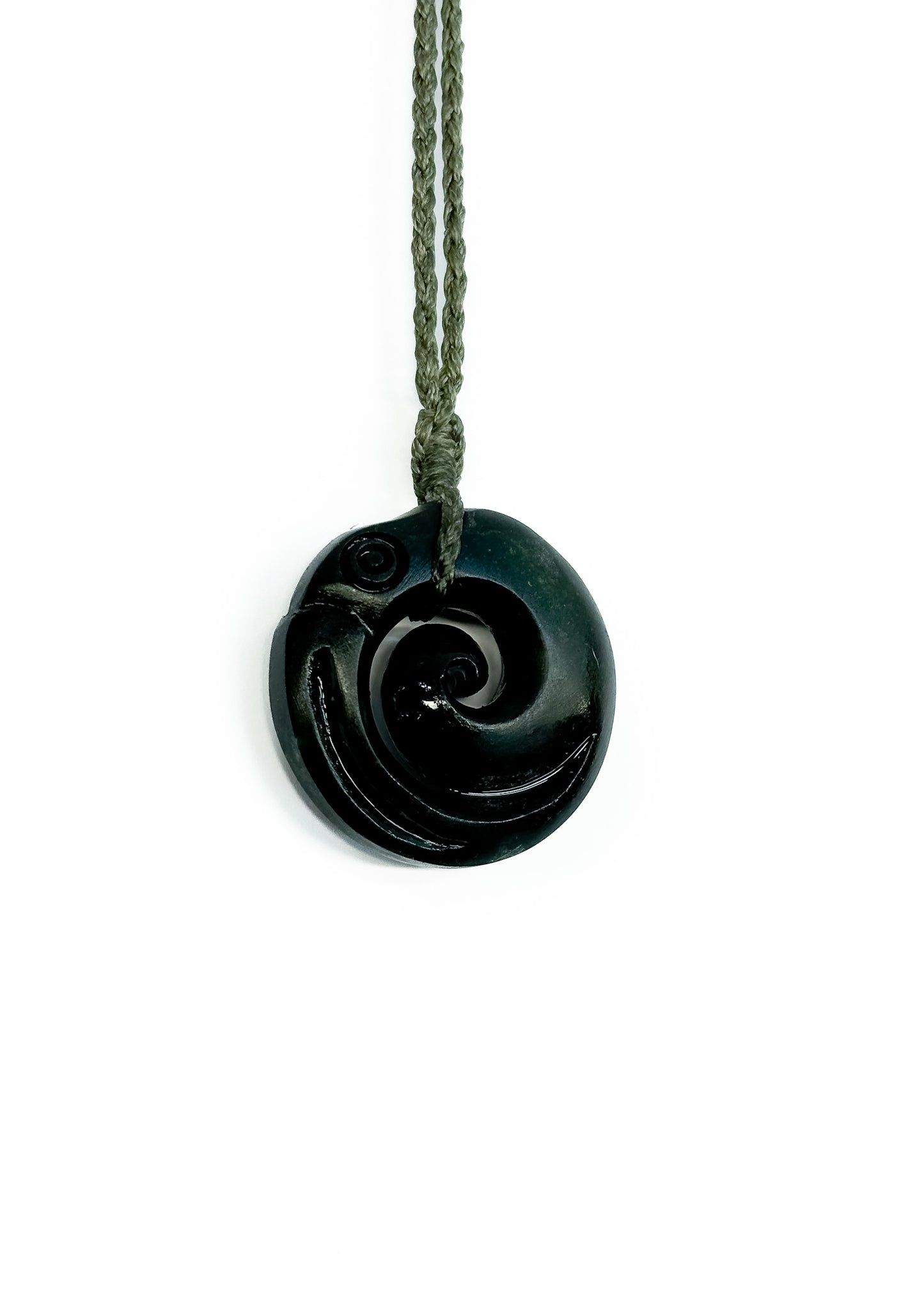 Medium Koropepe Pounamu Pendant