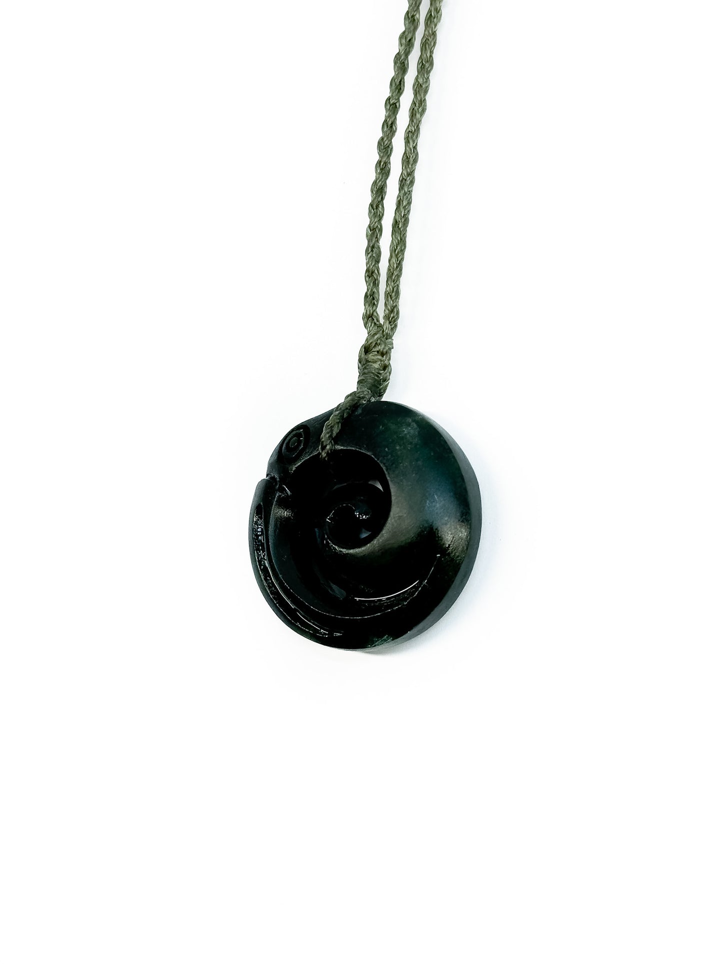 Medium Koropepe Pounamu Pendant