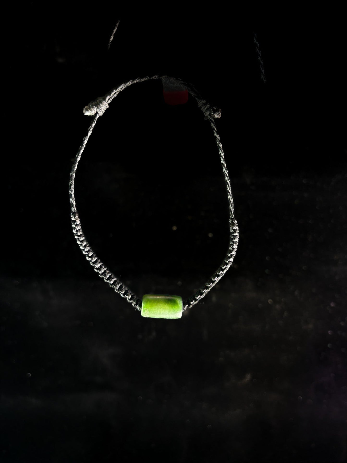 New Zealand Pounamu bead Bracelet (Large)