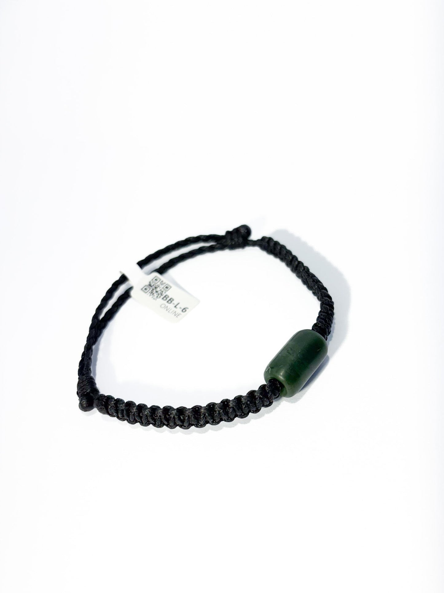 New Zealand Pounamu bead Bracelet (Large)