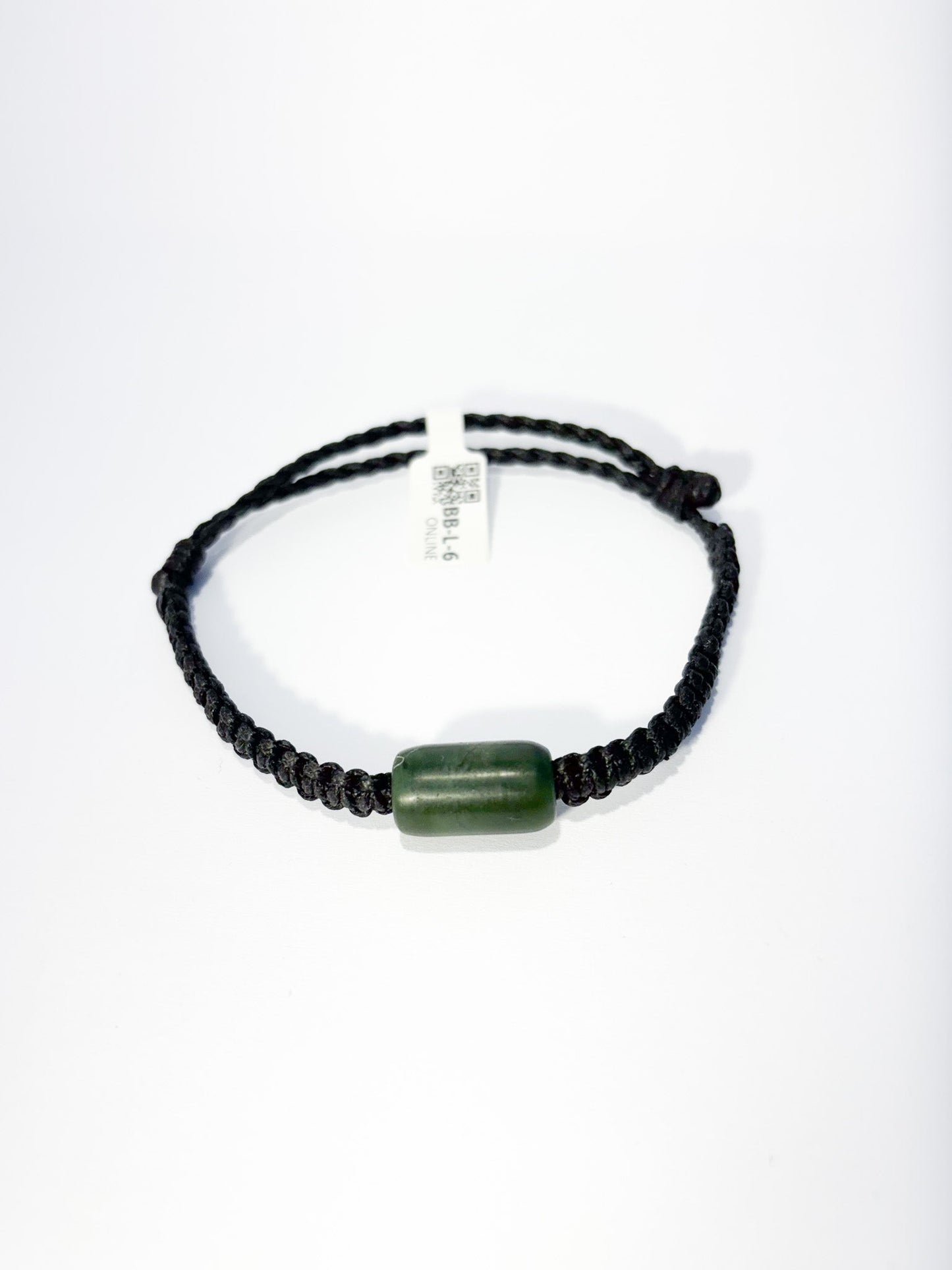 New Zealand Pounamu bead Bracelet (Large)