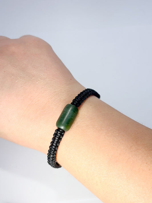 Pounamu Bracelet on white backdrop