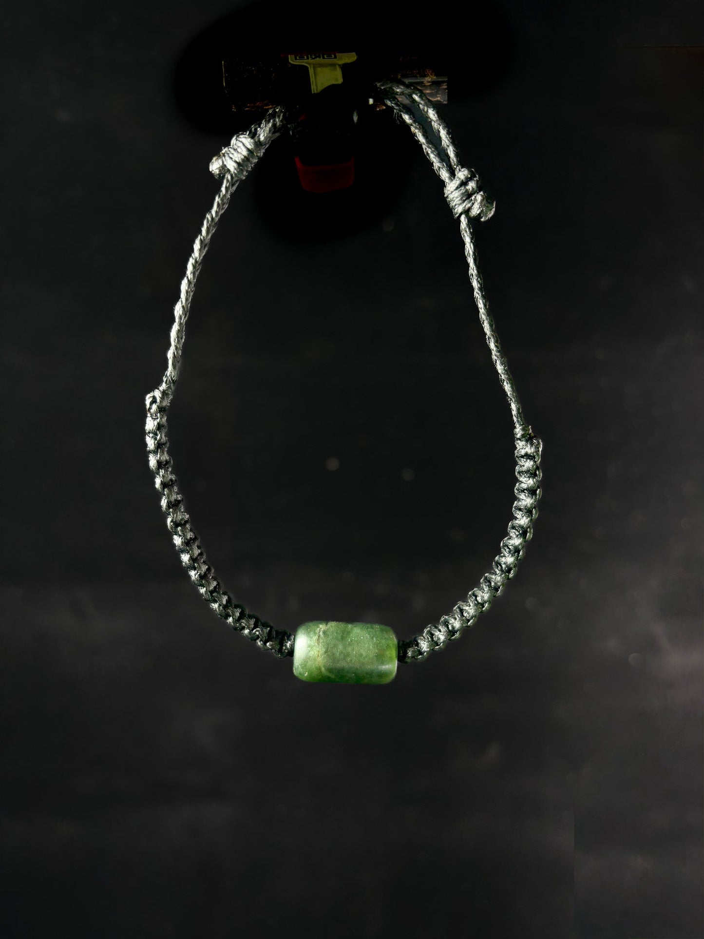 New Zealand Pounamu bead Bracelet (Large)