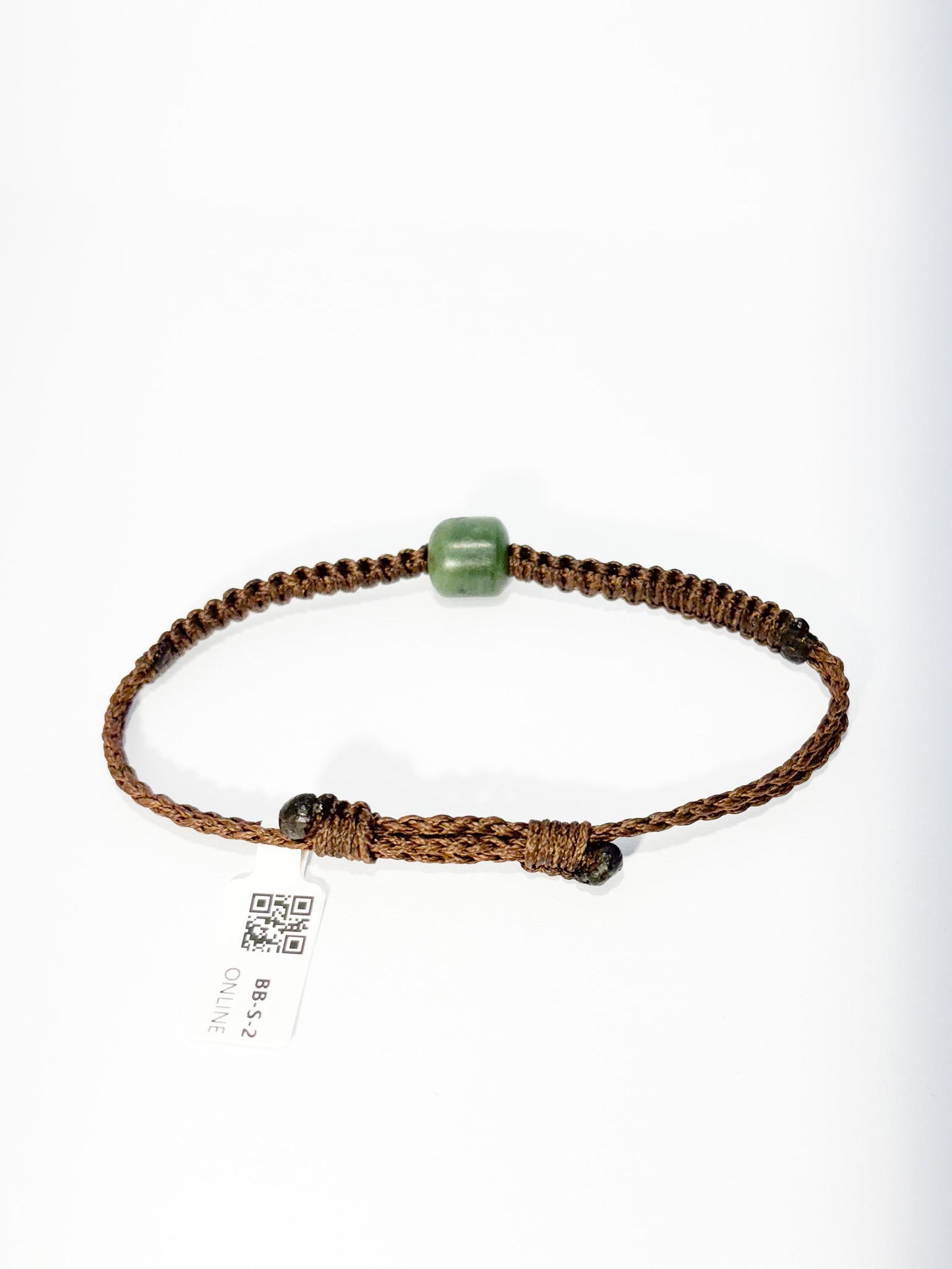 New Zealand Pounamu bead Bracelet (Small)