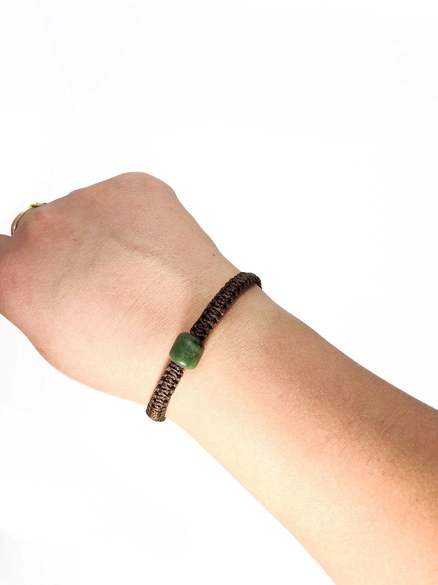 New Zealand Pounamu bead Bracelet (Small)
