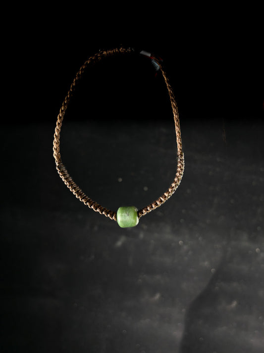 Pounamu Bracelet on white backdrop