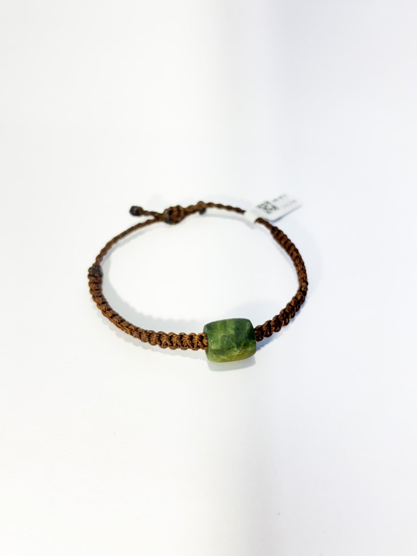 New Zealand Pounamu bead Bracelet (Medium)