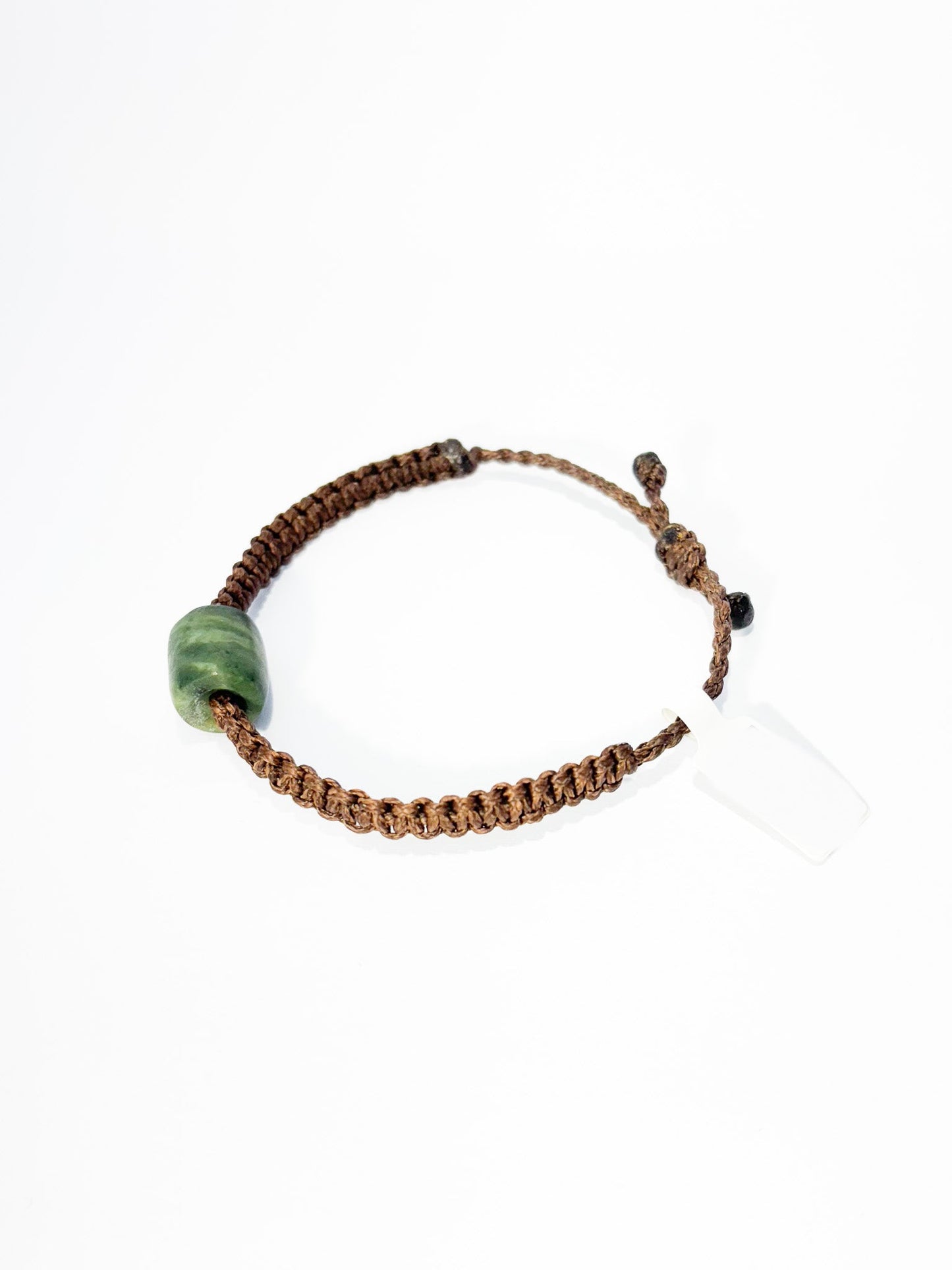 New Zealand Pounamu bead Bracelet (Medium)