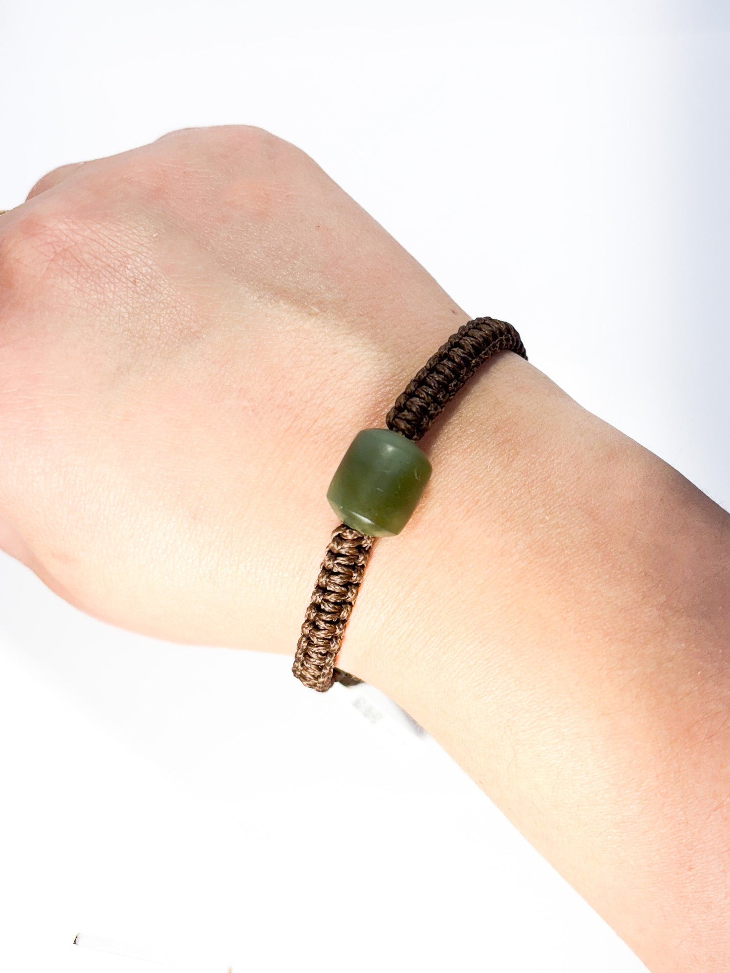 New Zealand Pounamu bead Bracelet (Small)