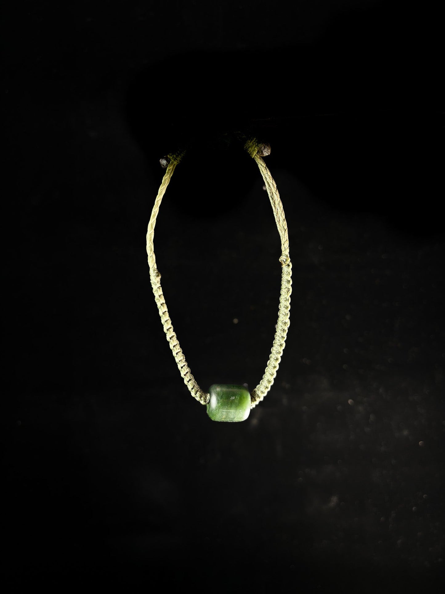 New Zealand Pounamu bead Bracelet (Small)