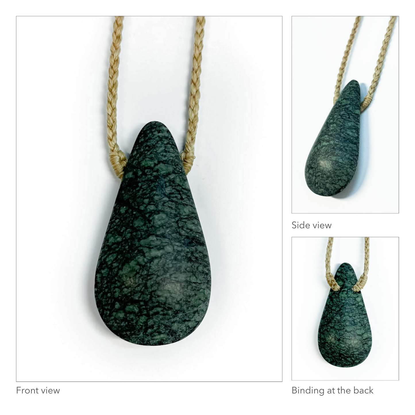 Roimata New Zealand Pounamu Pendant