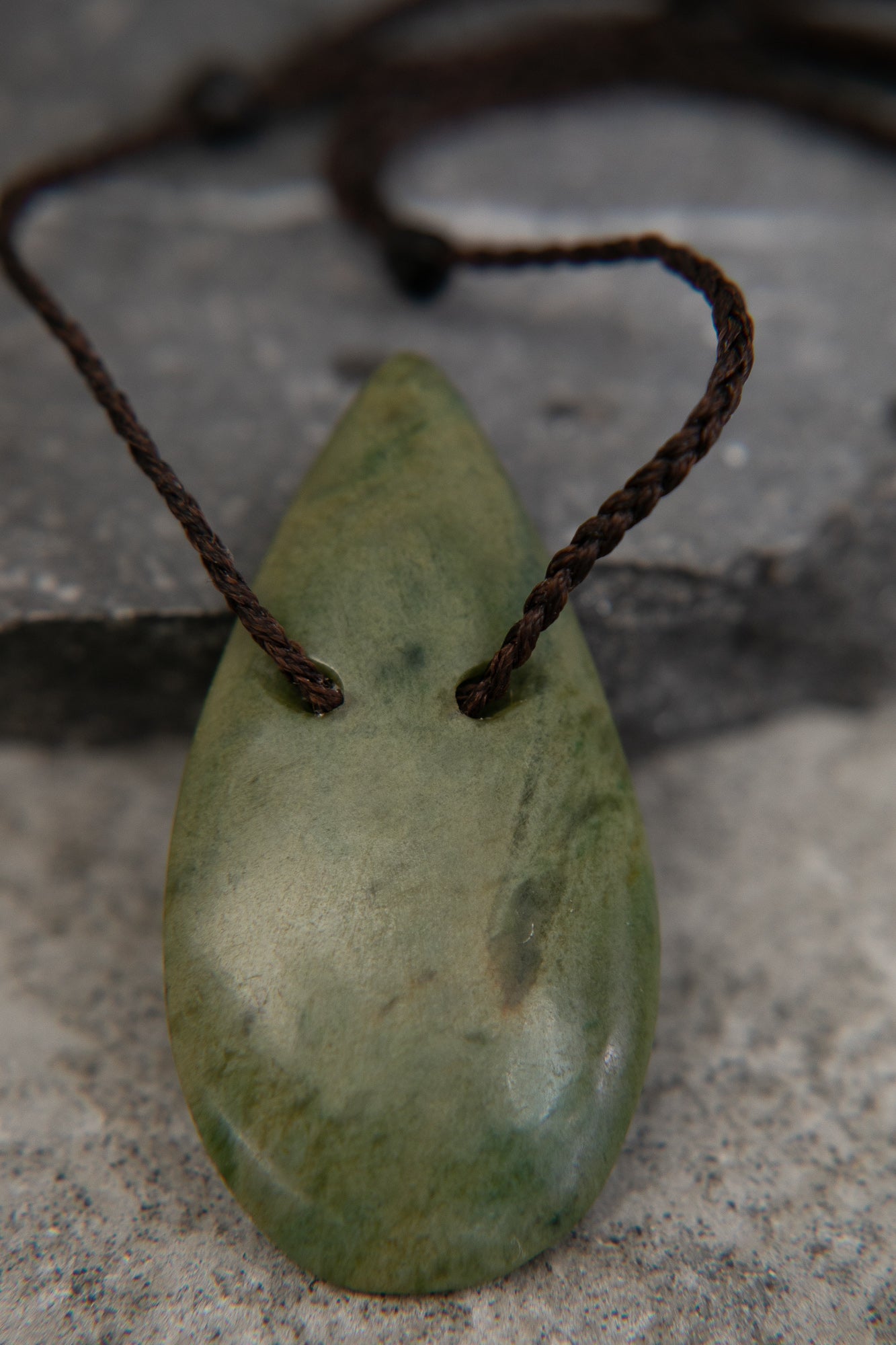 Roimata Pounamu Aotearoa New-Zealand Greenstone (Medium)