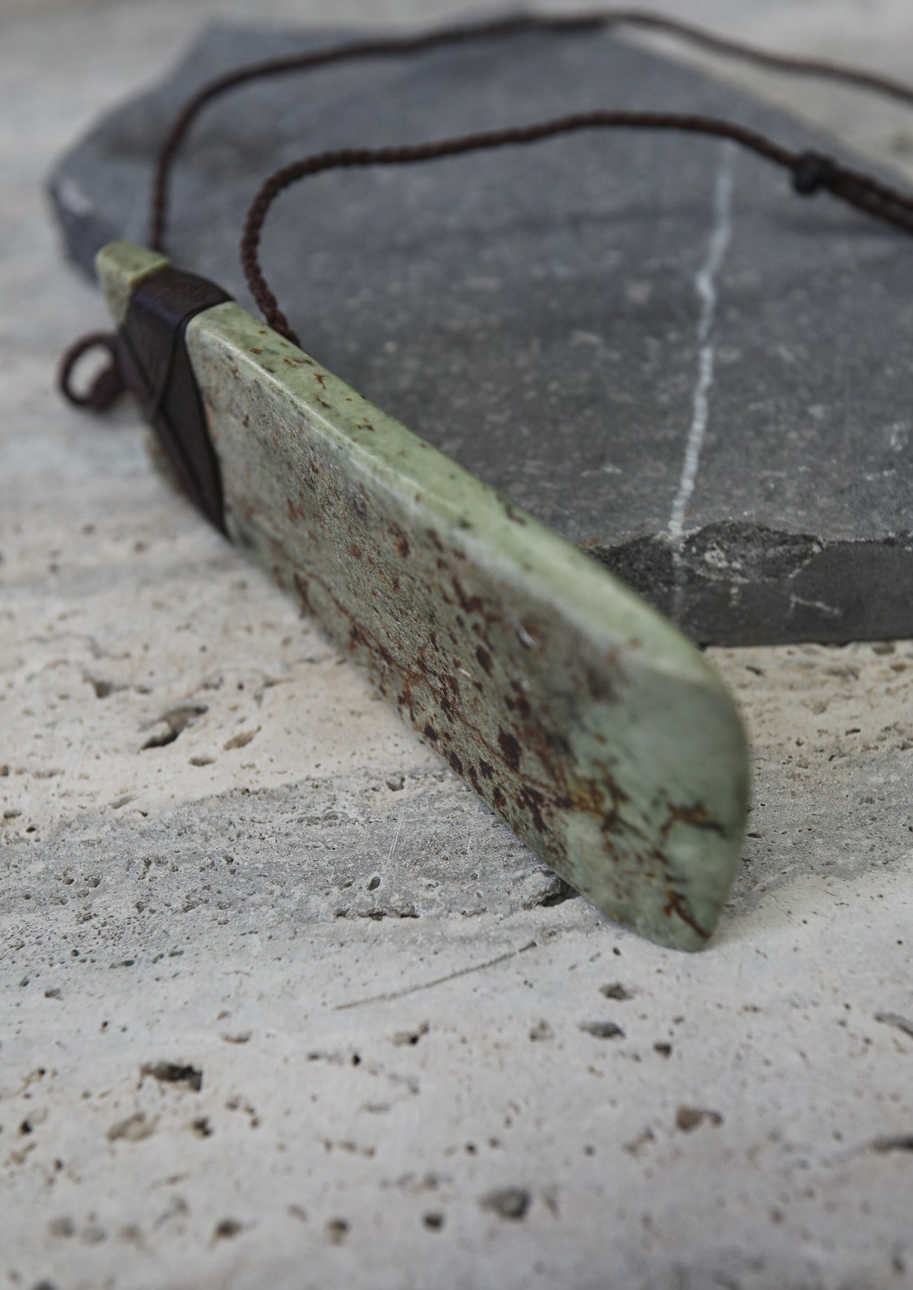 Hei Toki Pounamu Aotearoa New Zealnd Greenstone PAIR (2 of 2)