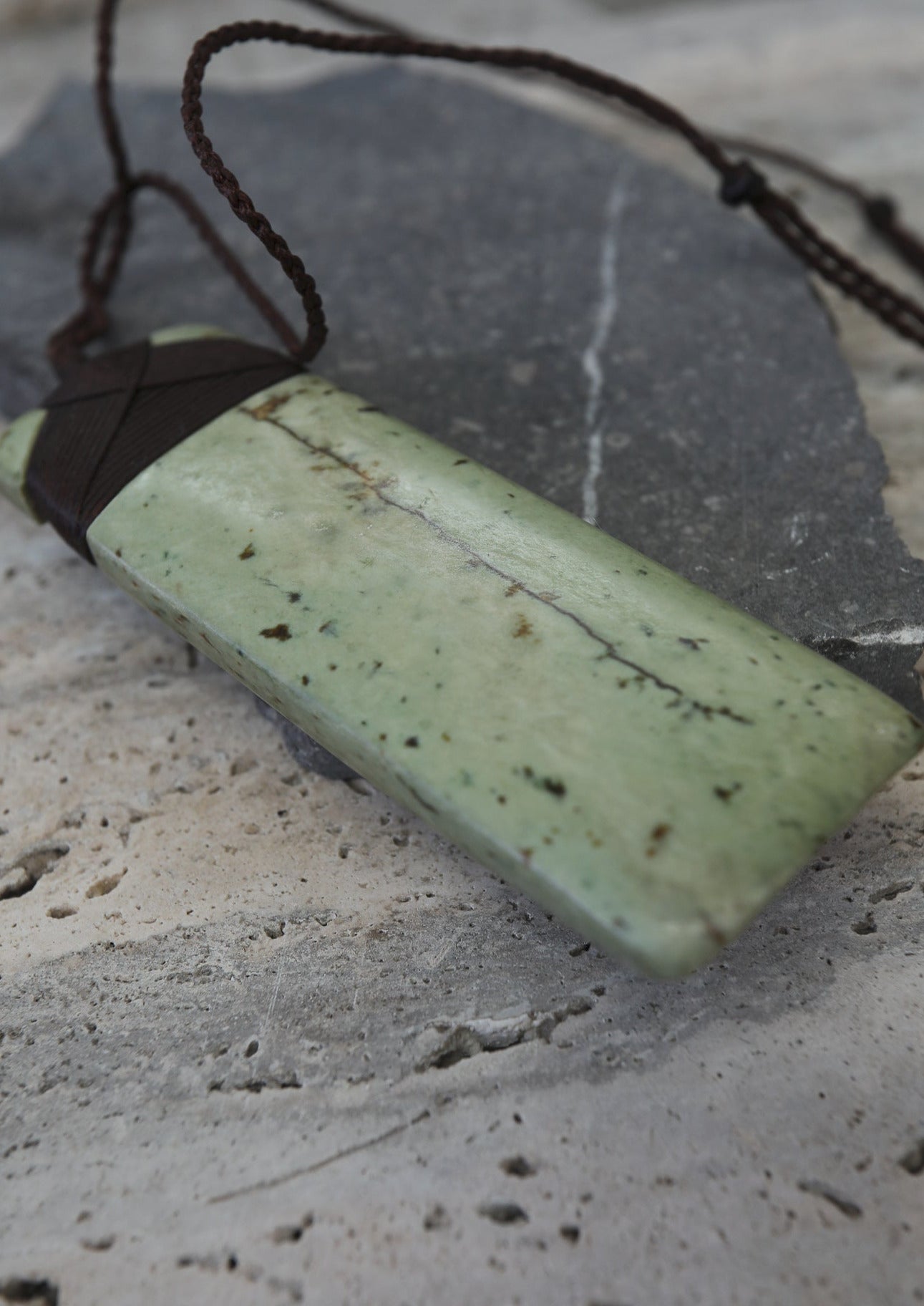 Hei Toki Pounamu Aotearoa New Zealnd Greenstone PAIR (2 of 2)