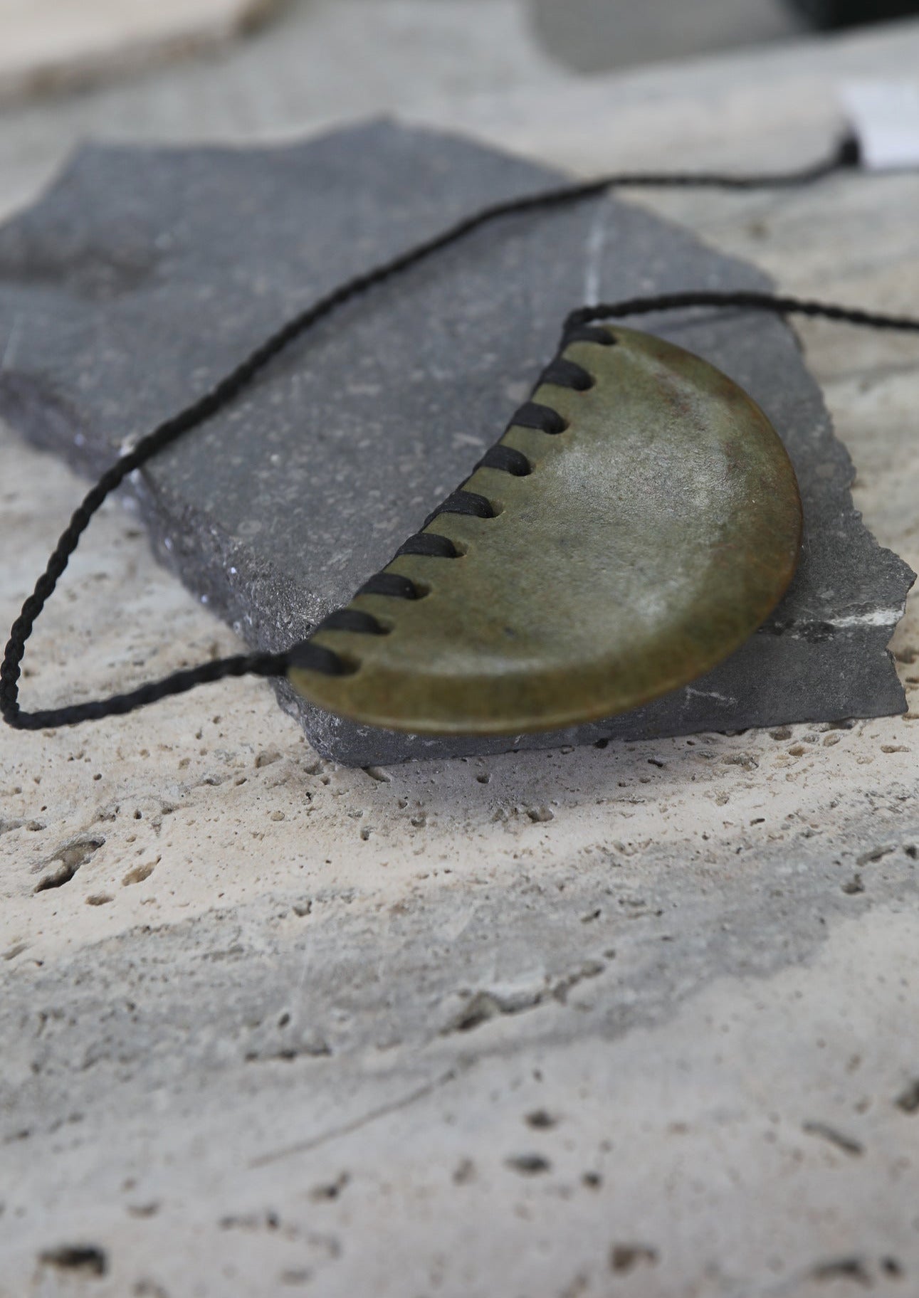 Breastplate I kōuma Pounamu Aotearoa New Zealand Greenstone