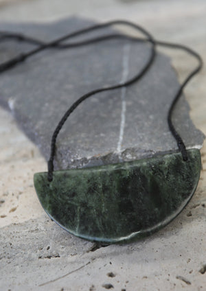 Breastplate I kōuma Pounamu Aotearoa New Zealand Greenstone