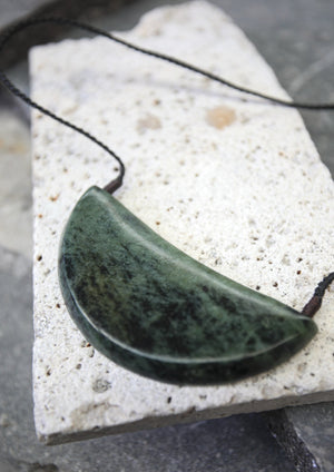 Breastplate I kōuma Pounamu Aotearoa New Zealand Greenstone