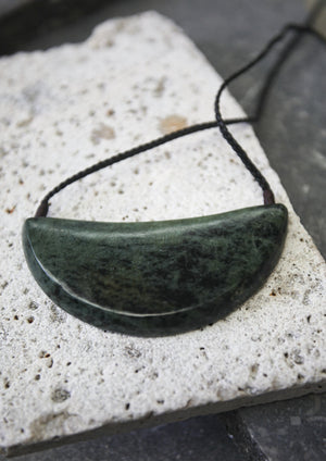 Breastplate I kōuma Pounamu Aotearoa New Zealand Greenstone