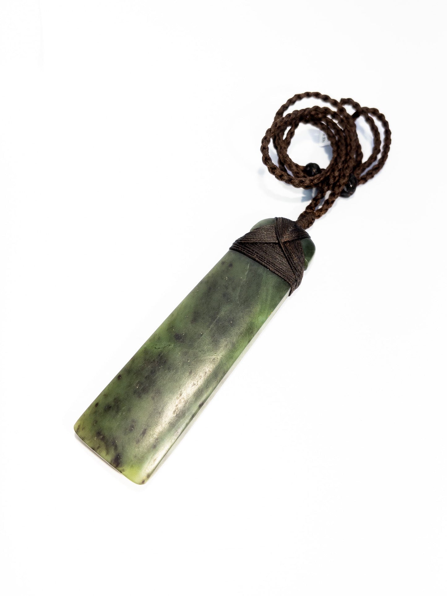 Large New Zealand Aohunga Pounamu Hei Pendant