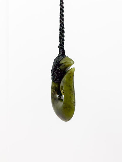 New Zealand Pounamu Greenstone Hei Matau (Small/Large)