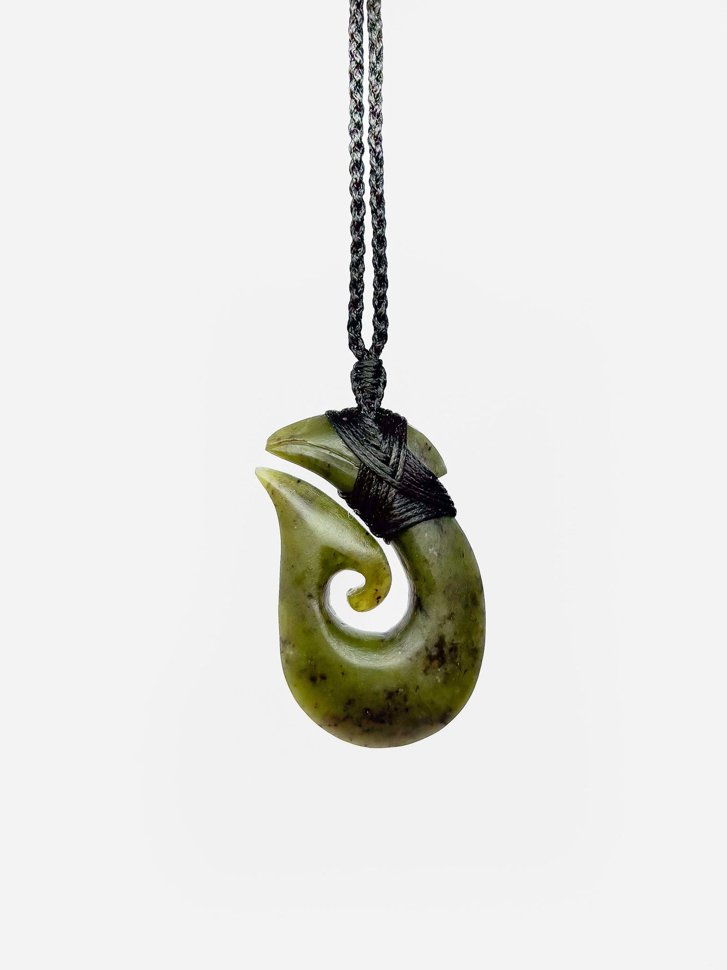 New Zealand Pounamu Greenstone Hei Matau (Small/Large)