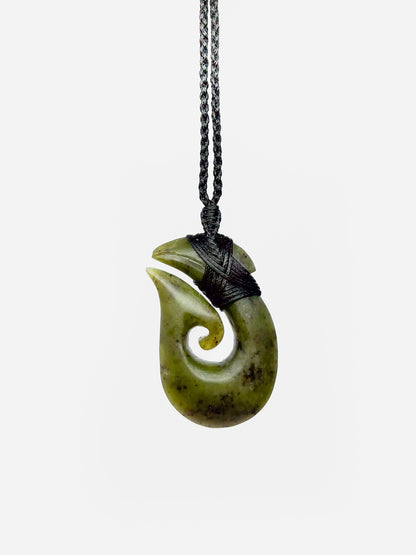 New Zealand Pounamu Greenstone Hei Matau (Small/Large)