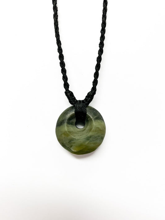 Porowhita / Circle of Life,  Kokopu Pounamu New Zealand Greenstone