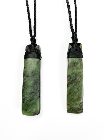 2-Piece - Twin set Hei Toki Blades Totoweka Pounamu Pendants