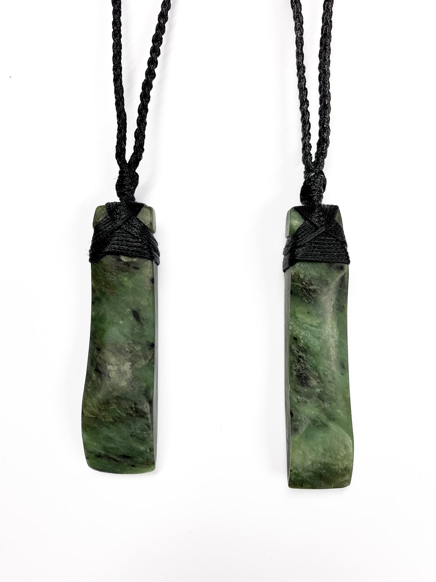 2-Piece - Twin set Hei Toki Blades Totoweka Pounamu Pendants