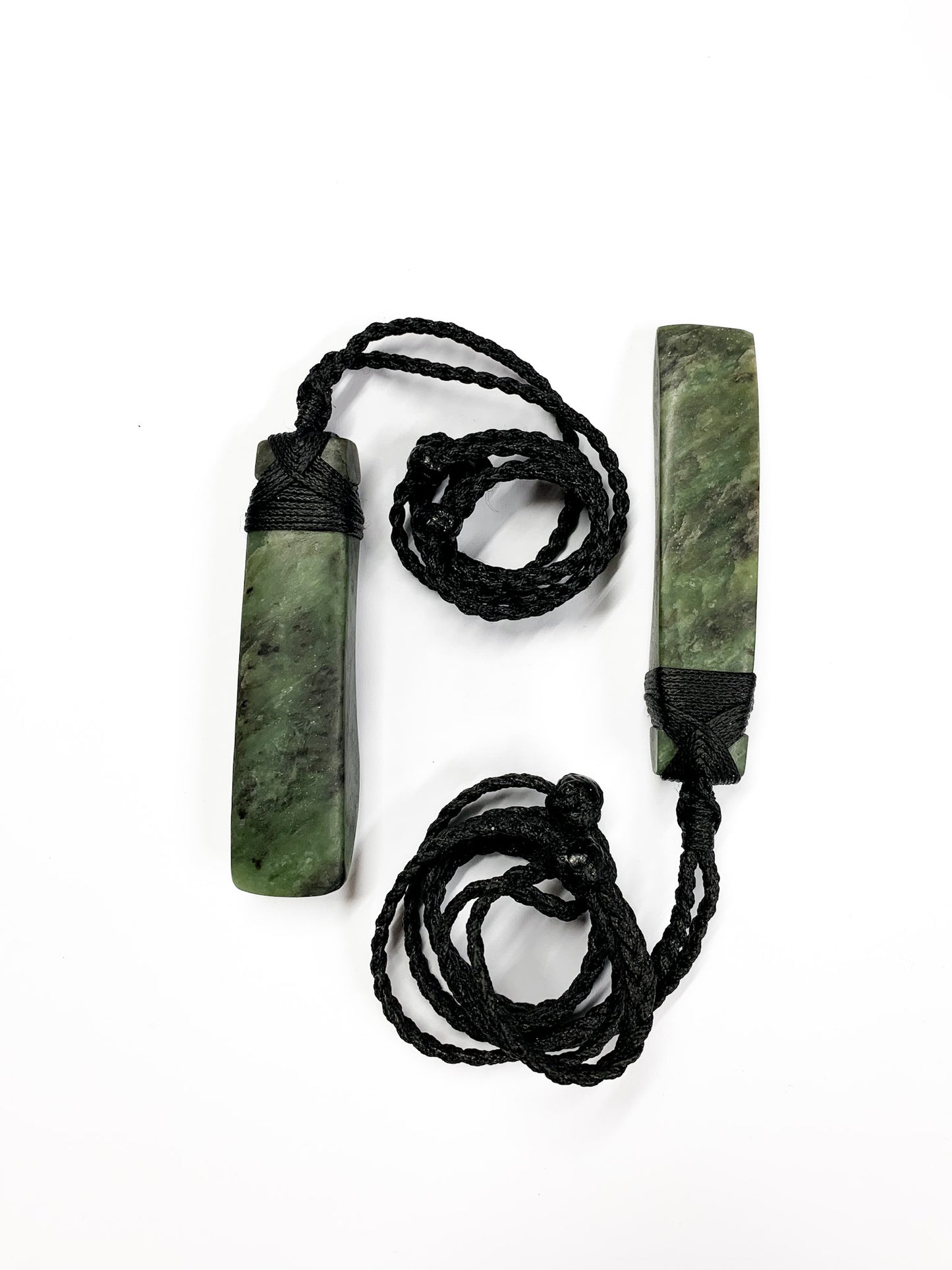 2-Piece - Twin set Hei Toki Blades Totoweka Pounamu Pendants