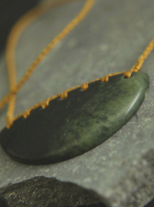 Breastplate I kōuma Pounamu Aotearoa New Zealand Greenstone