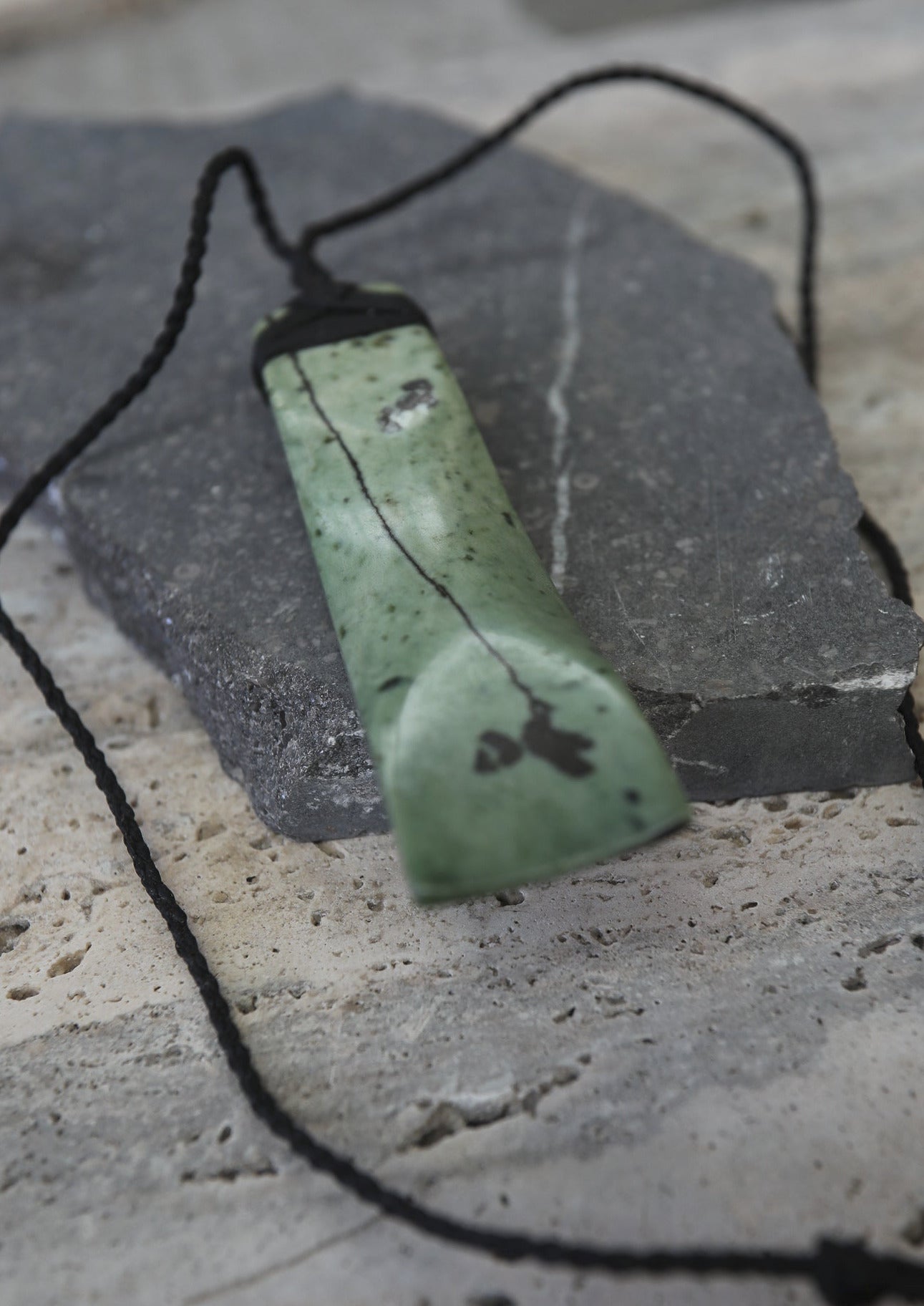 Hei Toki  Pounamu Aotearoa New Zealnd Greenstone PAIR (1 of 2)